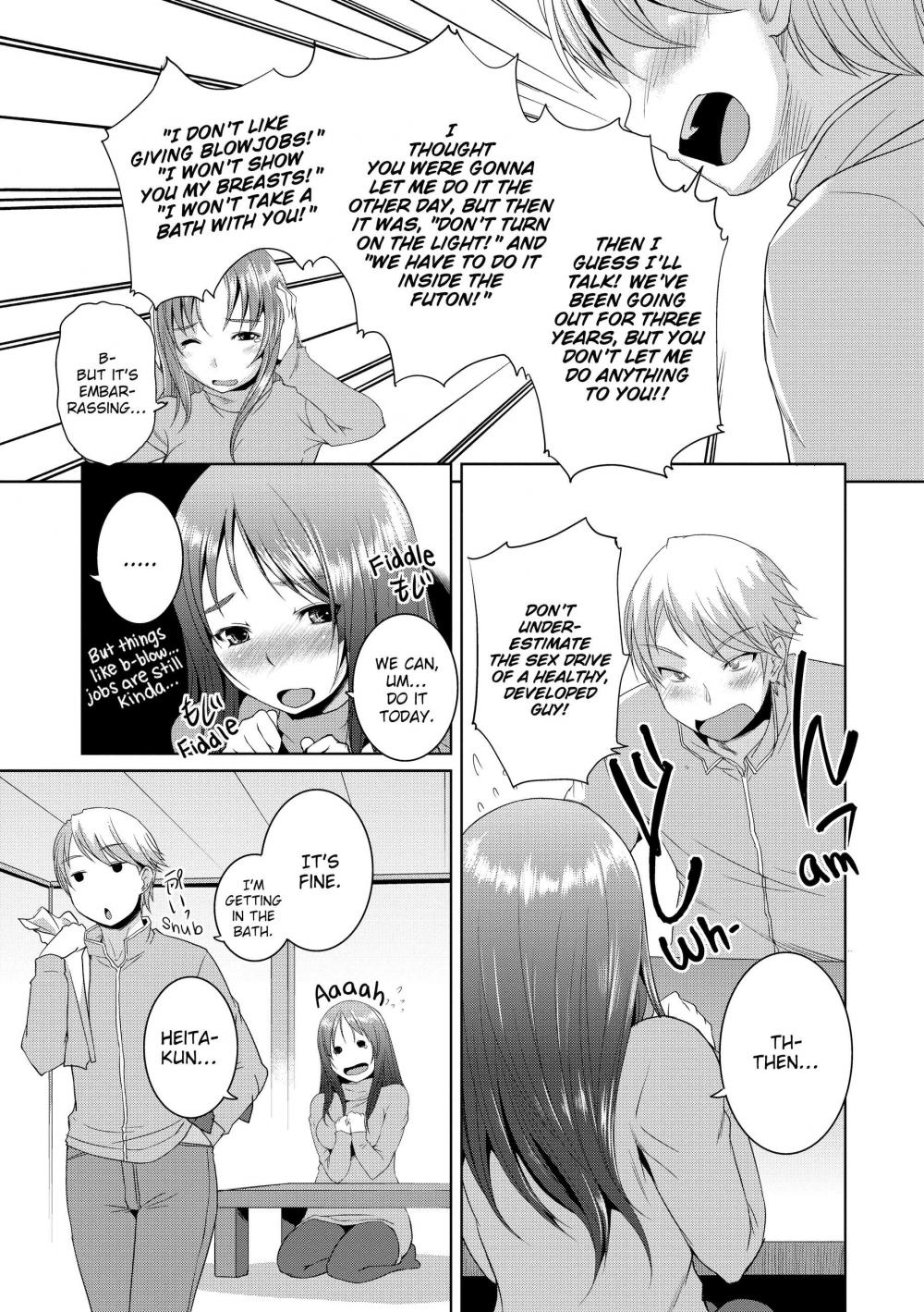Hentai Manga Comic-Peachy-Butt Girls-Chapter 8 - hot milky soup-3